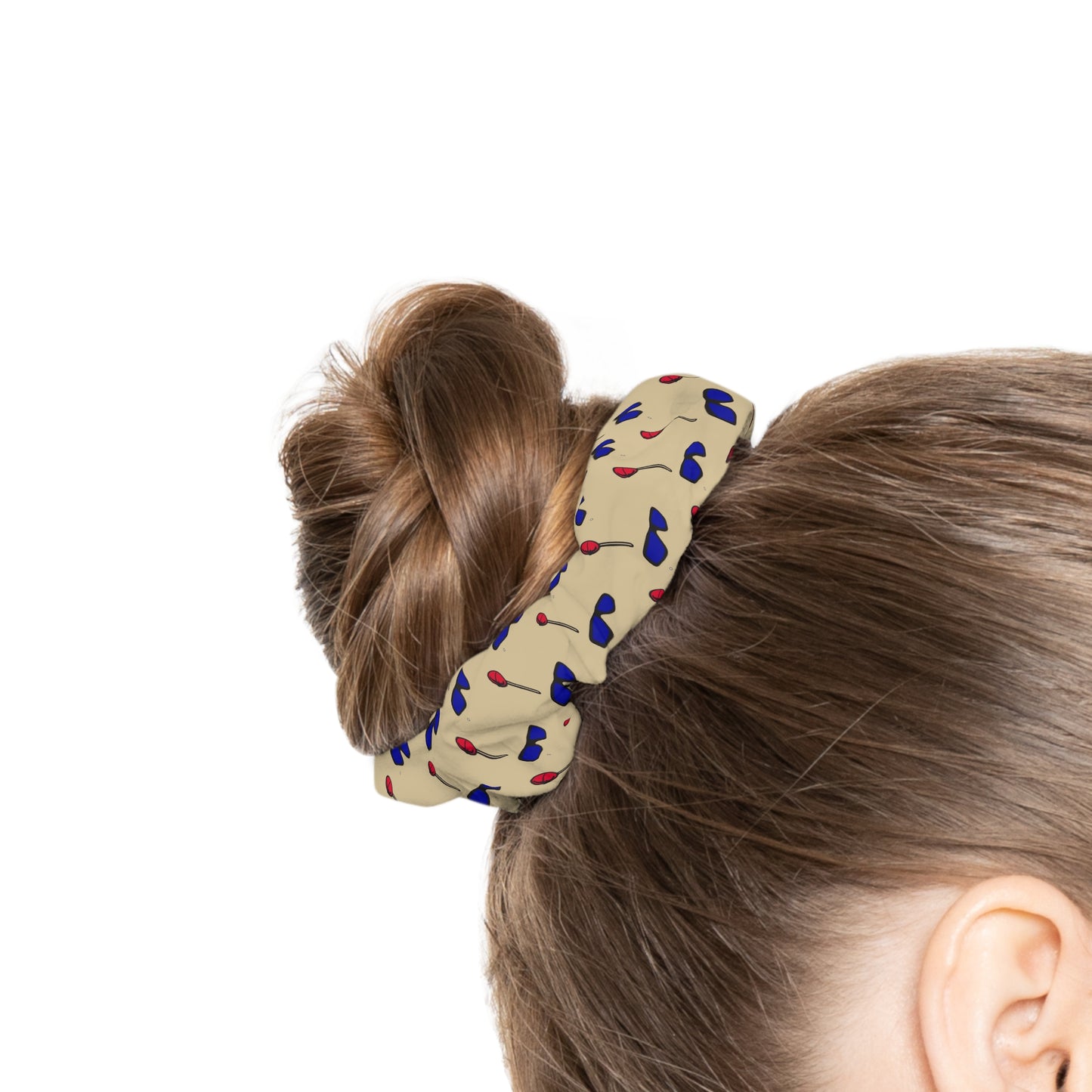 Beige Hair Scrunchie!