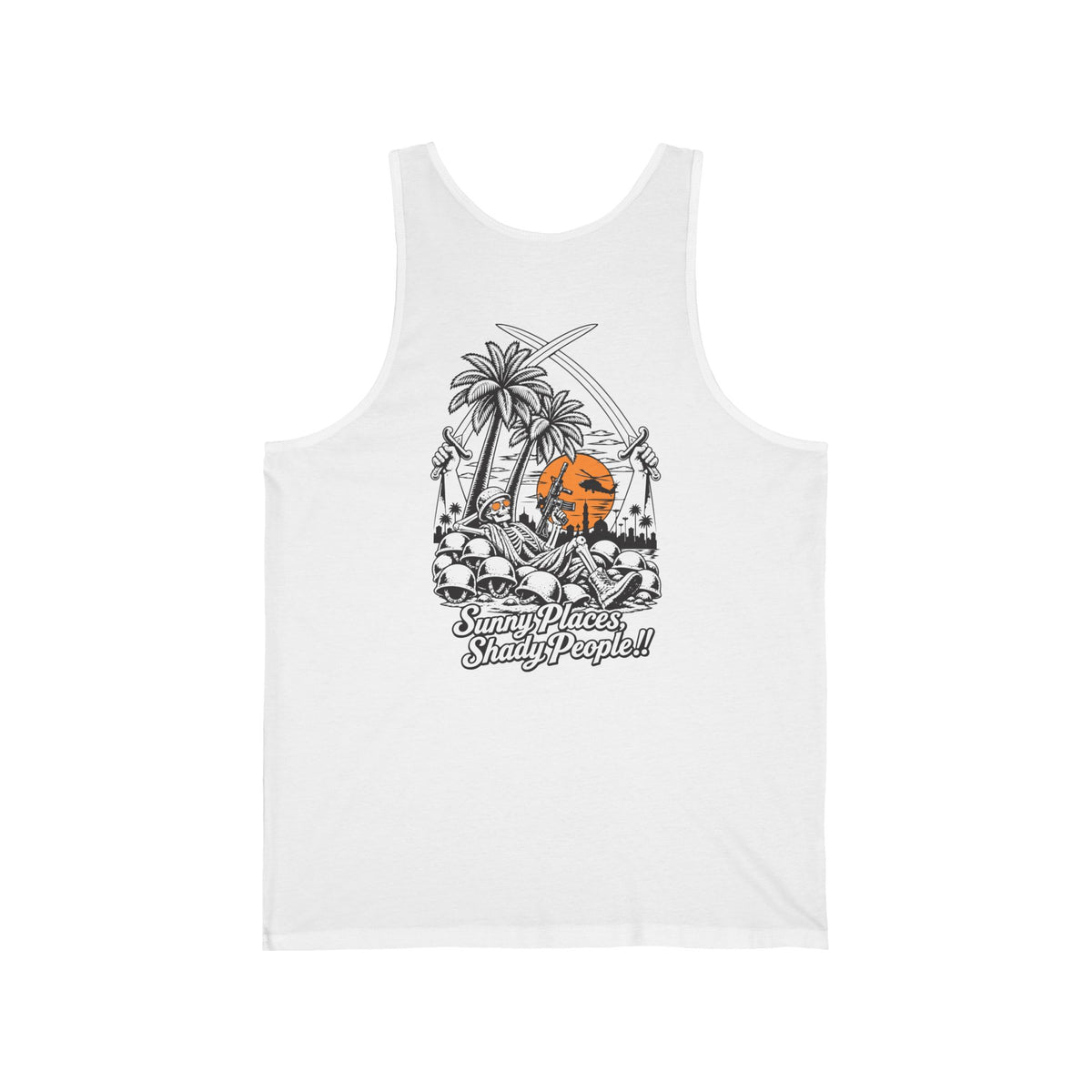 Sunny Places, Shady People!! (tank-top)