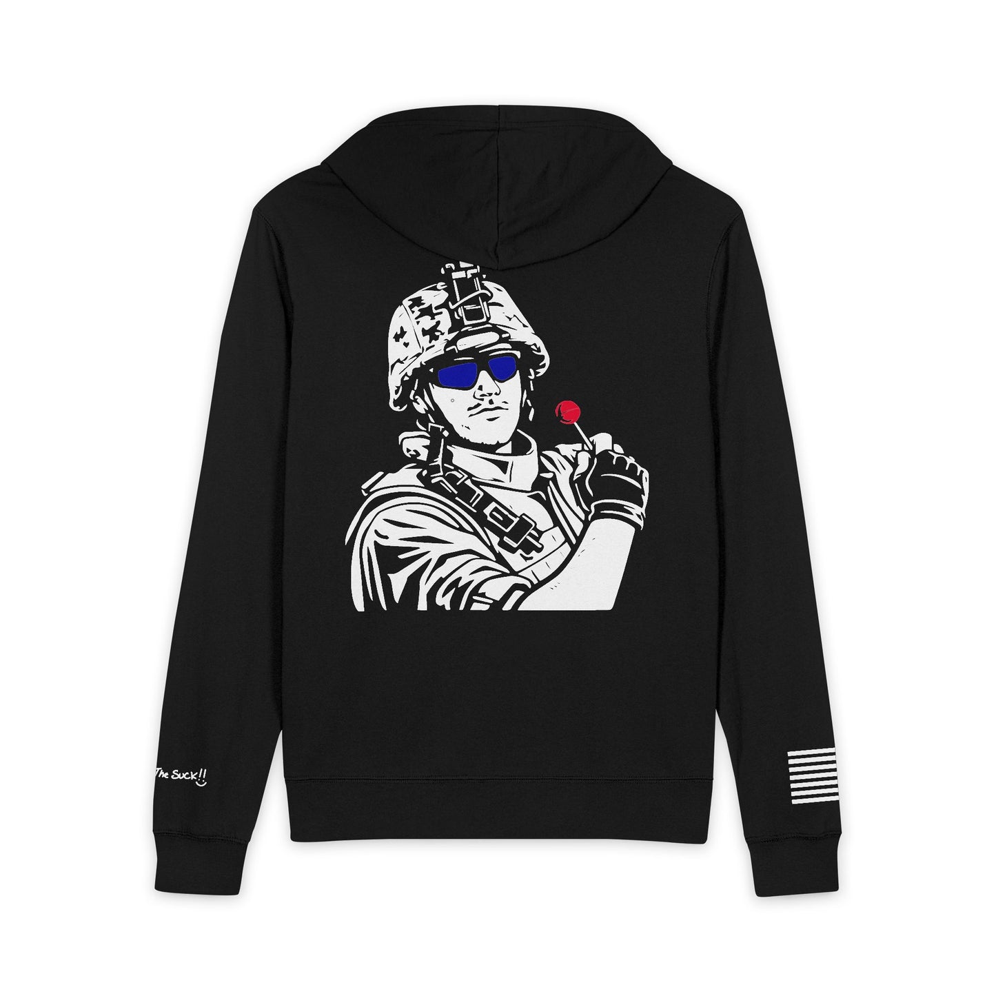 Portrait Backed Hoodie