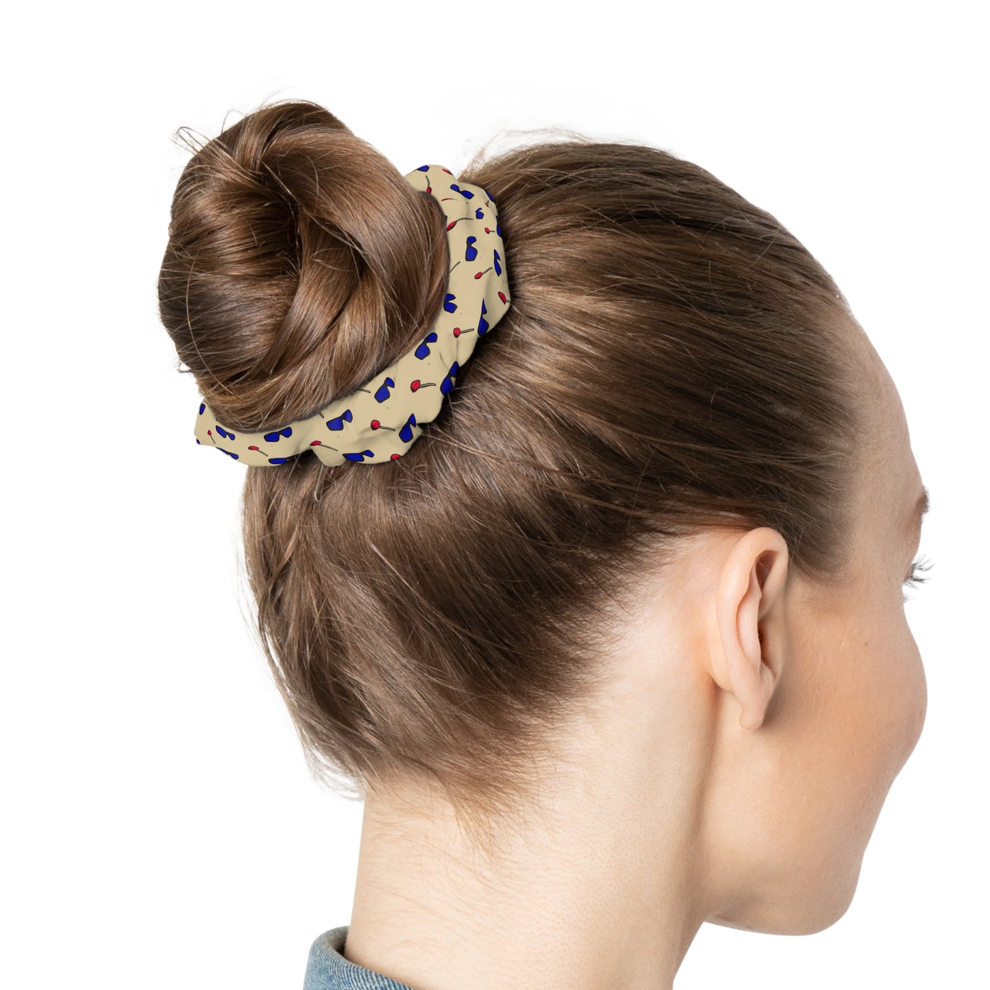 Beige Hair Scrunchie!