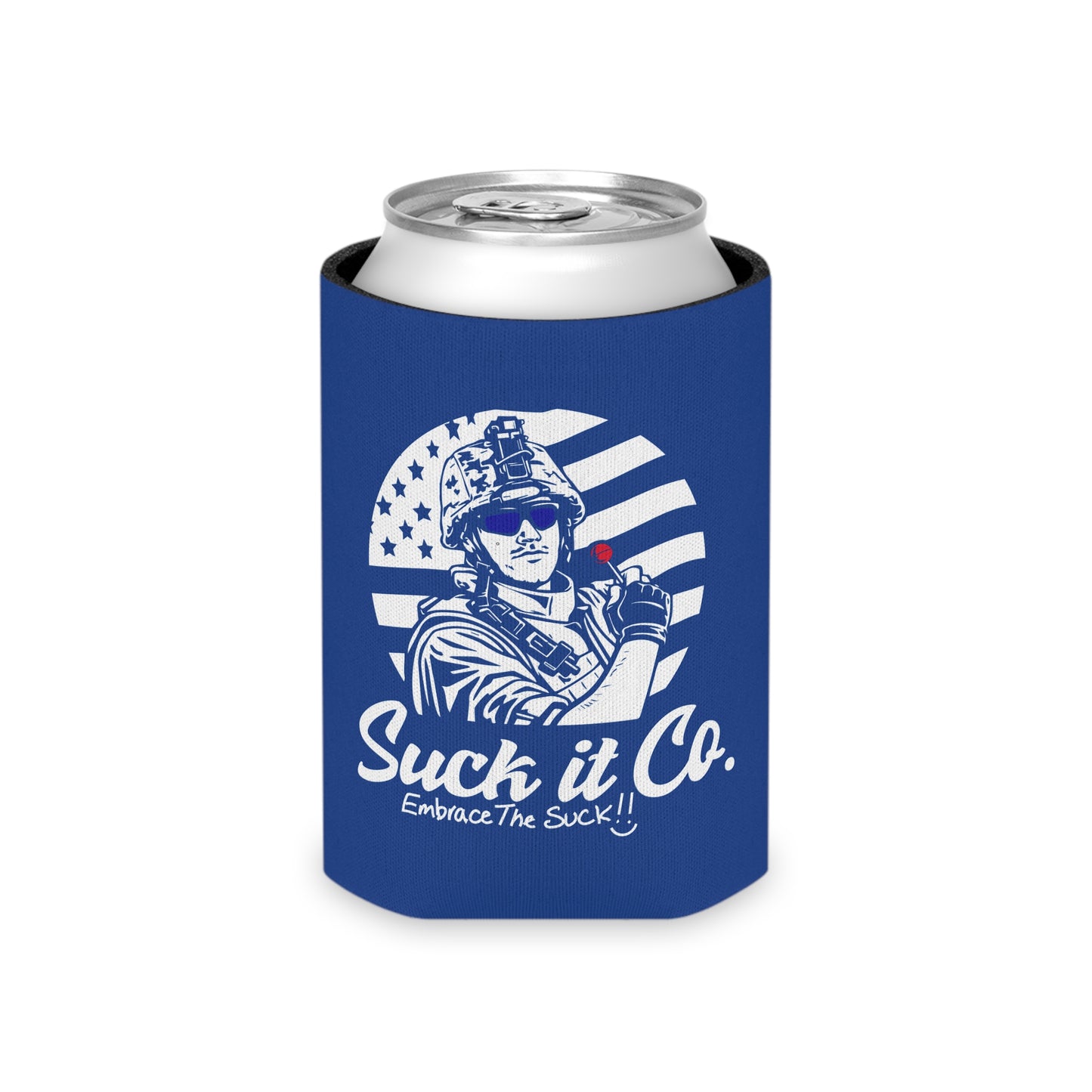 Stars'n'Stripes Smiley Koozie