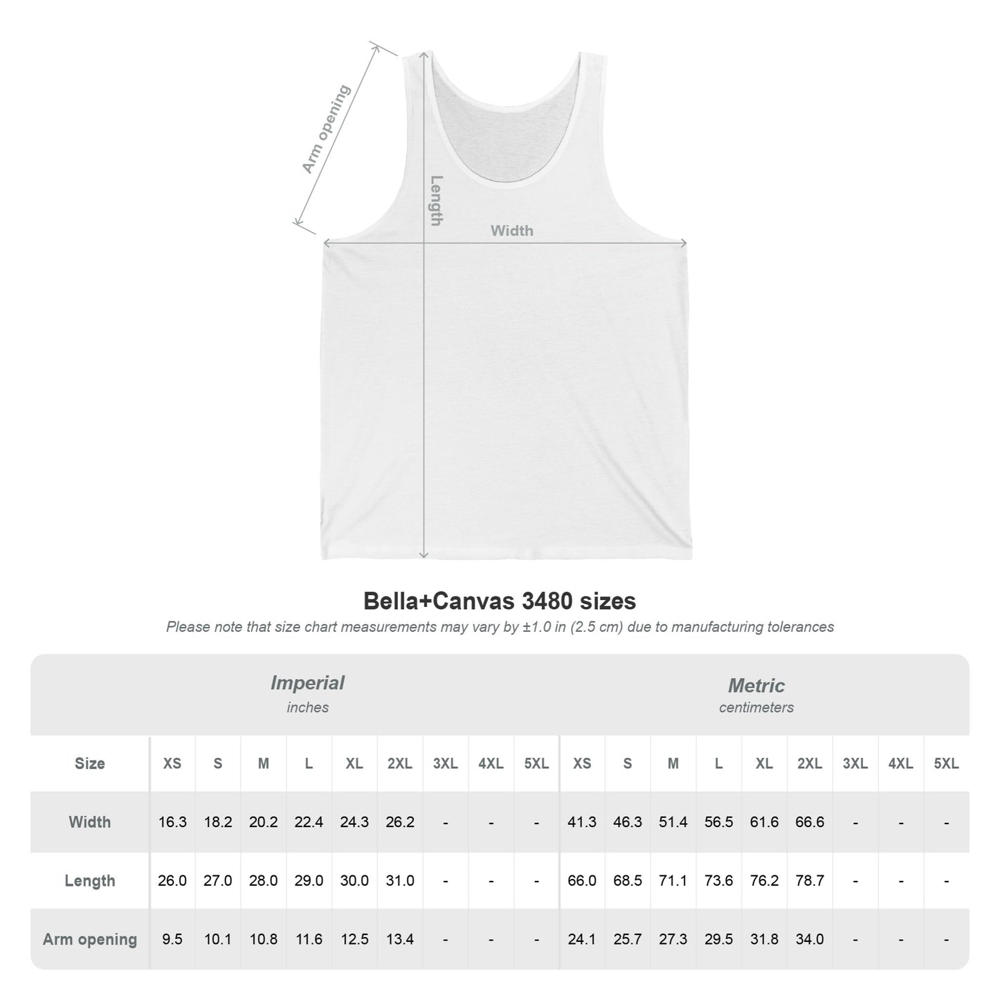 Std. Logo Backside Tank