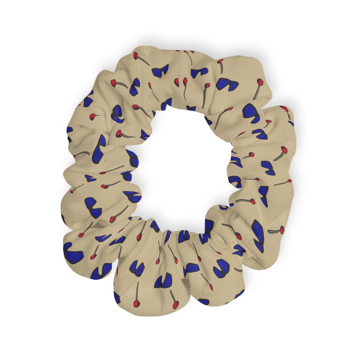 Beige Hair Scrunchie!